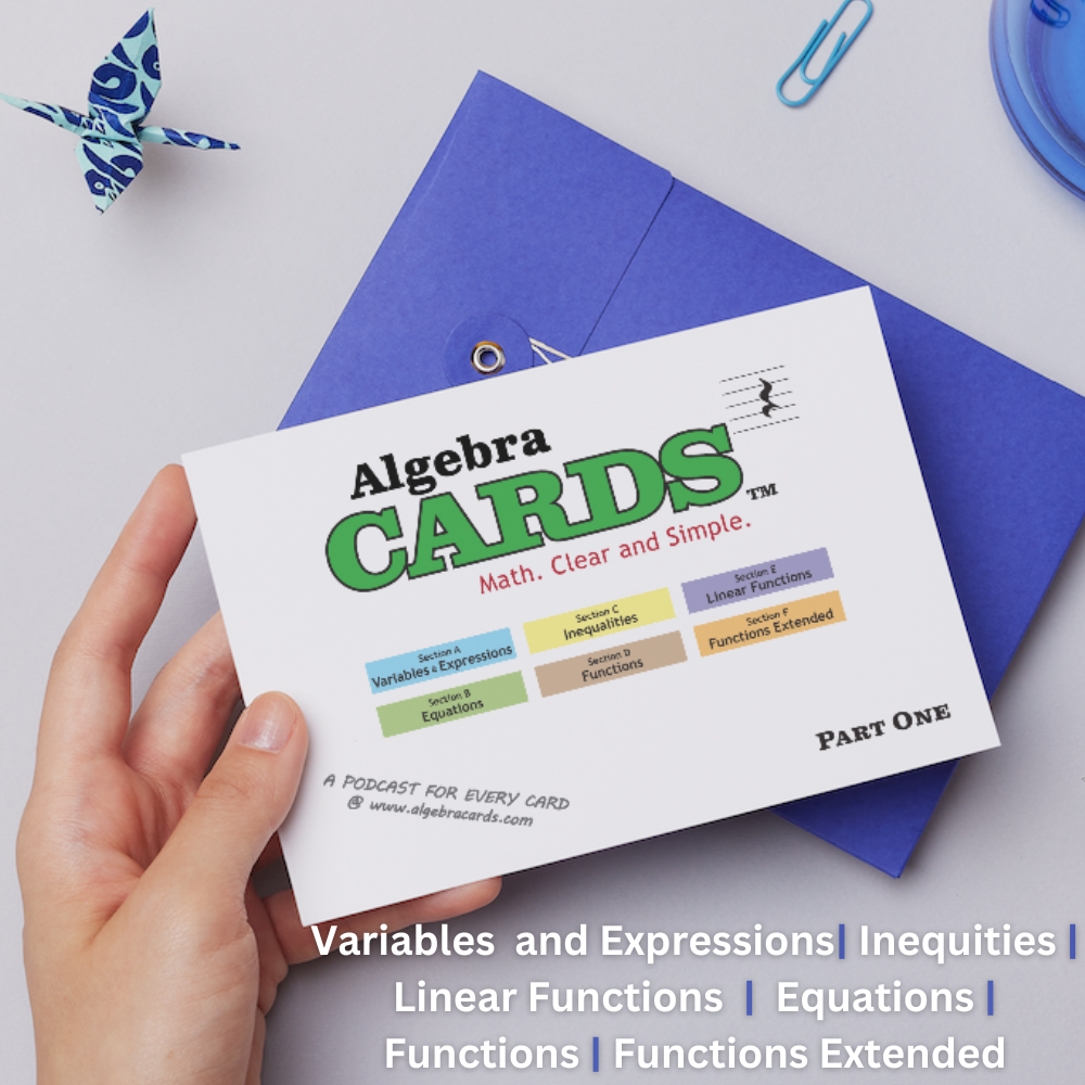 AlgebraCards: Part One